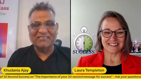 The importance of your 30-second message for success | Laura Templeton