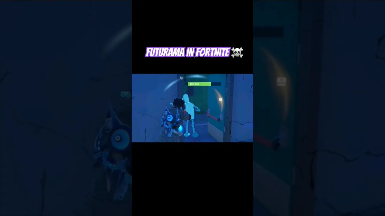 Bender from Futurama is in fortnite 😠#fortnite #shorts