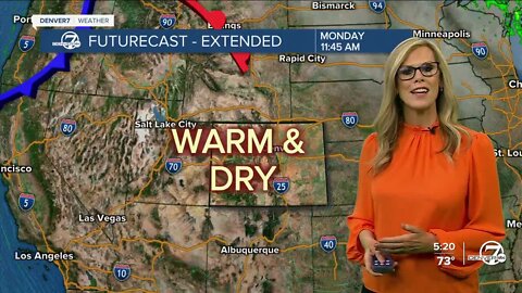 Great football weather tonight, warmer for Monday