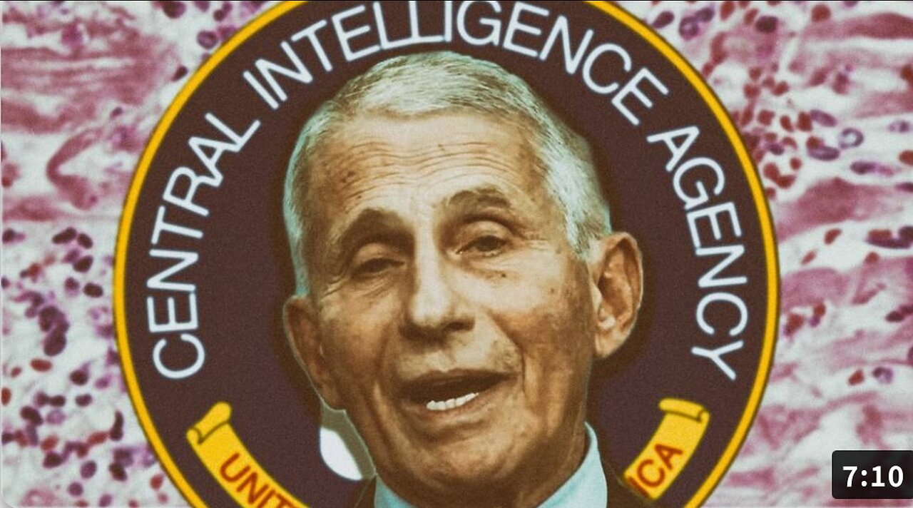 Fauci And CIA Collude For Covid Genocide