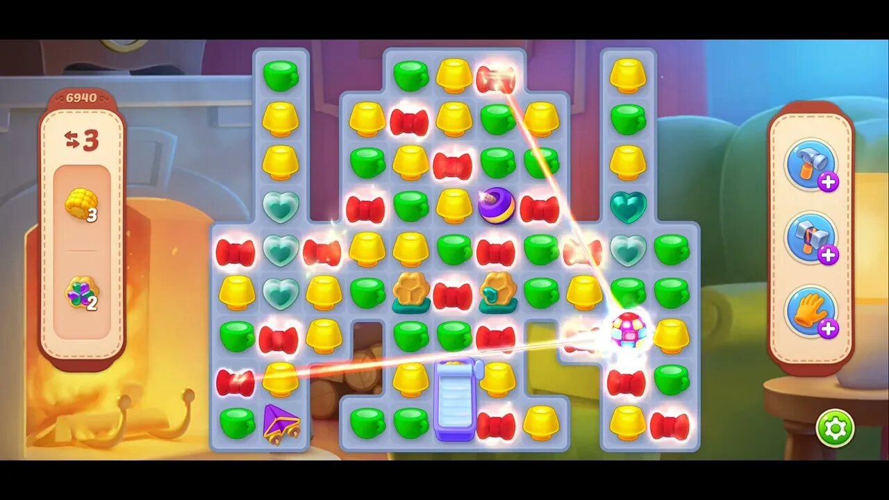 Playrix Homescapes Gameplay Walkthrough Level 6940