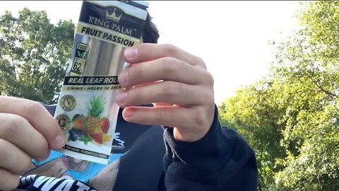 KING PALM FRUIT PASSION REVIEW… SMOKIN ON THAT #RAVENSPACK