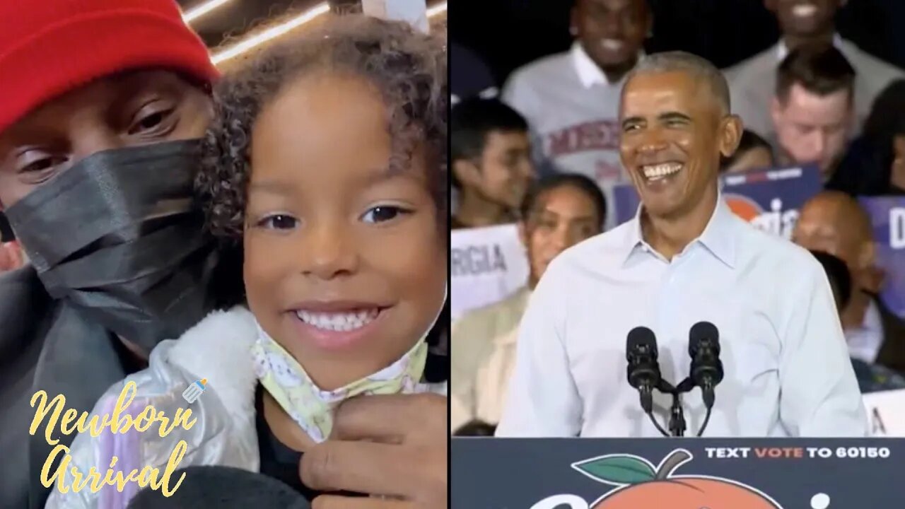Tyrese Takes Daughter Soraya To See President Obama During Daddy Duty! 😊
