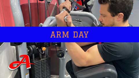 Arm day complete, the perfect technique