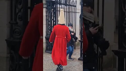 Make way who me #horseguardsparade