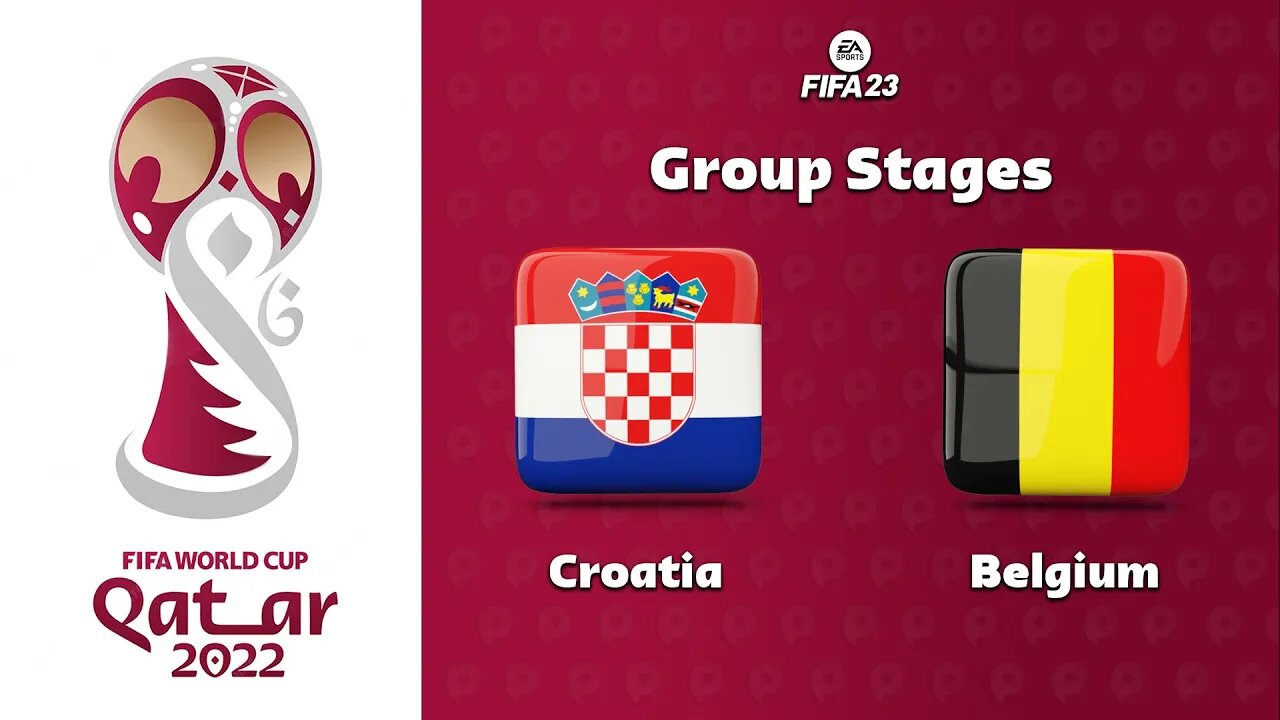 World Cup Qatar 2022 - Croatia x Belgium