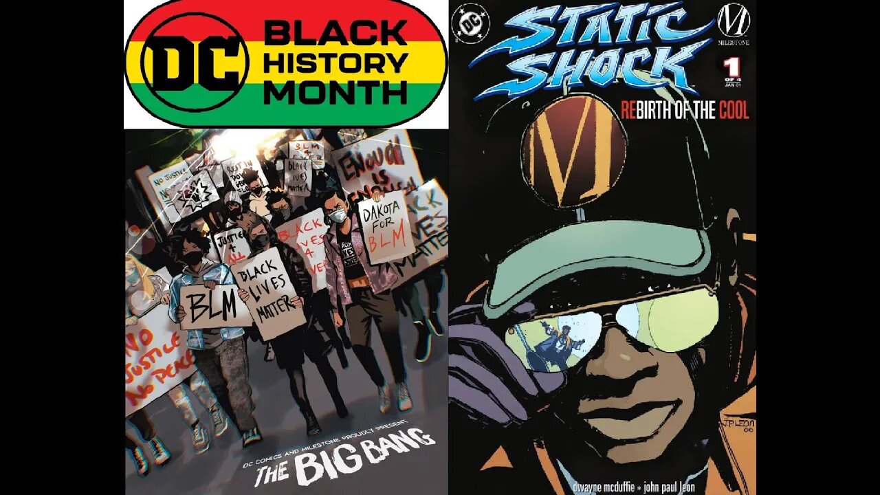 DC Comics Panders to Black History Month w/ Static Shock 1st Issue / PRE-BLM STATIC SHOCK