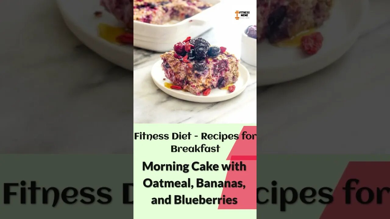 Fitness Diet | Morning Cake - 23/365 - Mediterranean Diet