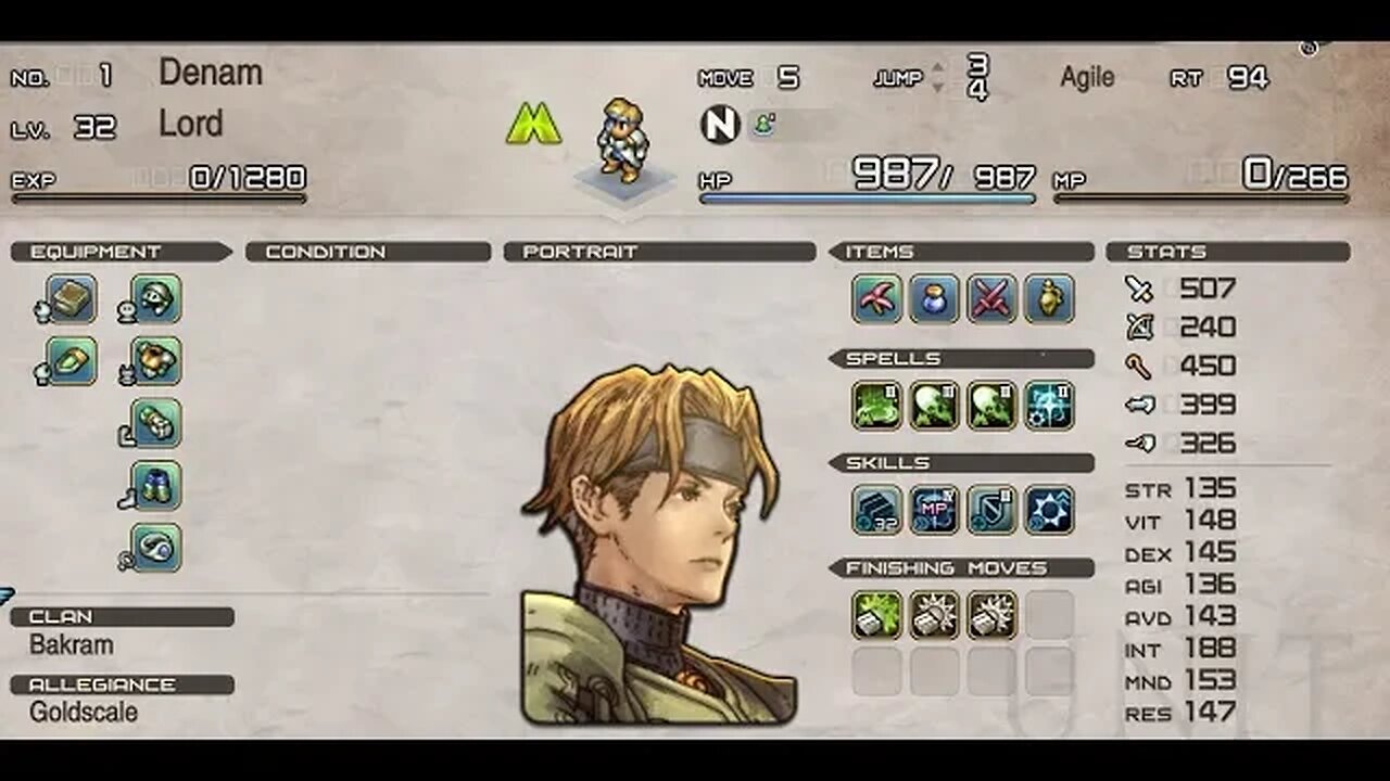 Tactics Ogre 13 with Jonus: Finally, Book Lord!