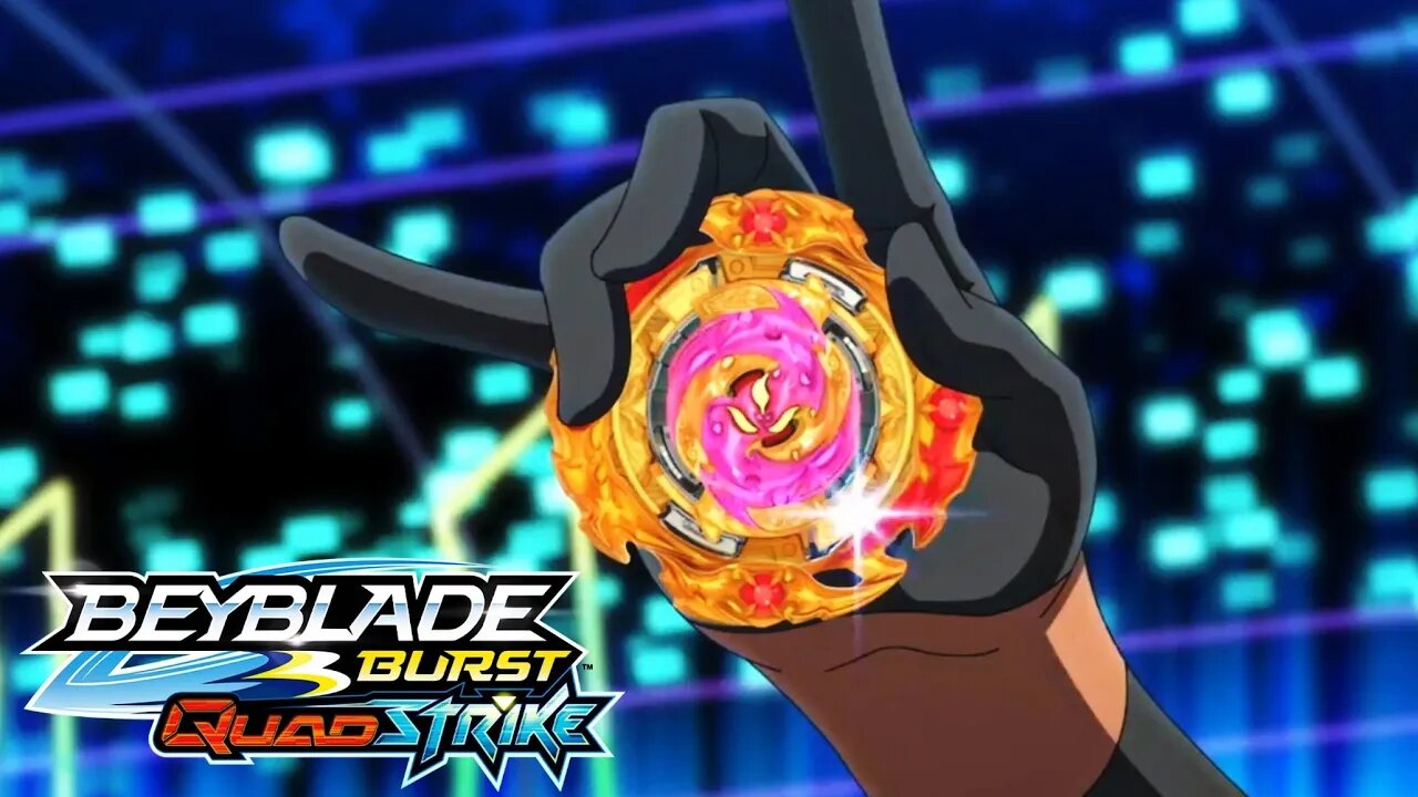 QUADRA CRIA a FLAME PANDORA EP 22 BEYBLADE BURST QUAD STRIKE