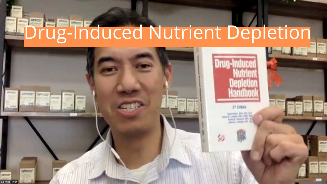 Drug induced nutrient depletion. What you should know.