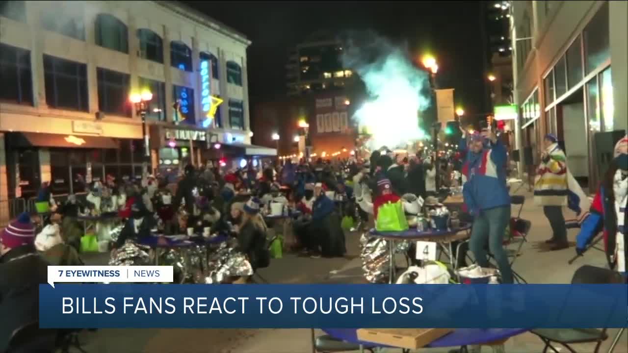 Bills Mafia takes in the Bills last game on Chippewa Street