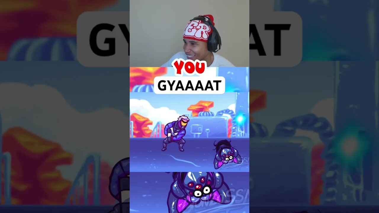 GYYAAAT 1 (Credit: GonzoSSM) #animation #funny #meme #reaction #kingk3rr #shorts
