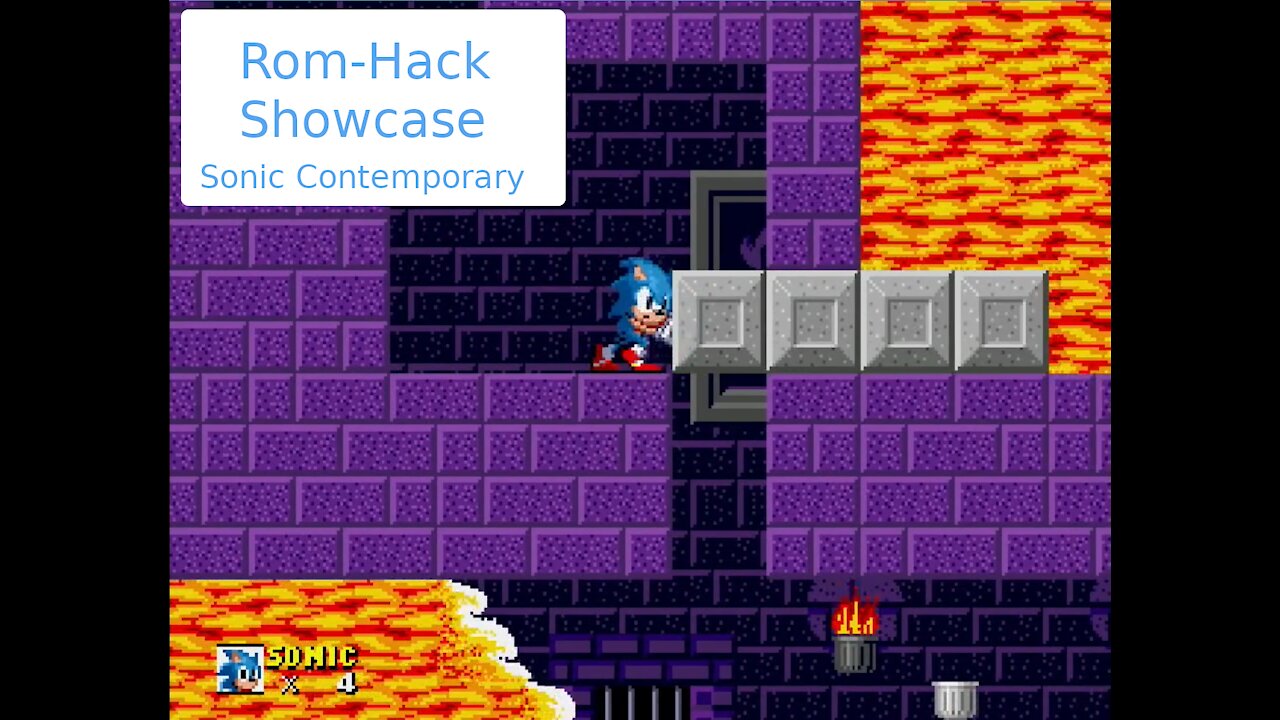 Sonic the Hedgehog Contemporary (RomHack Showcase)