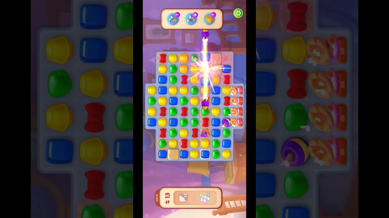 Shorts Playrix Homescapes Gameplay Walkthrough Level 12678-010