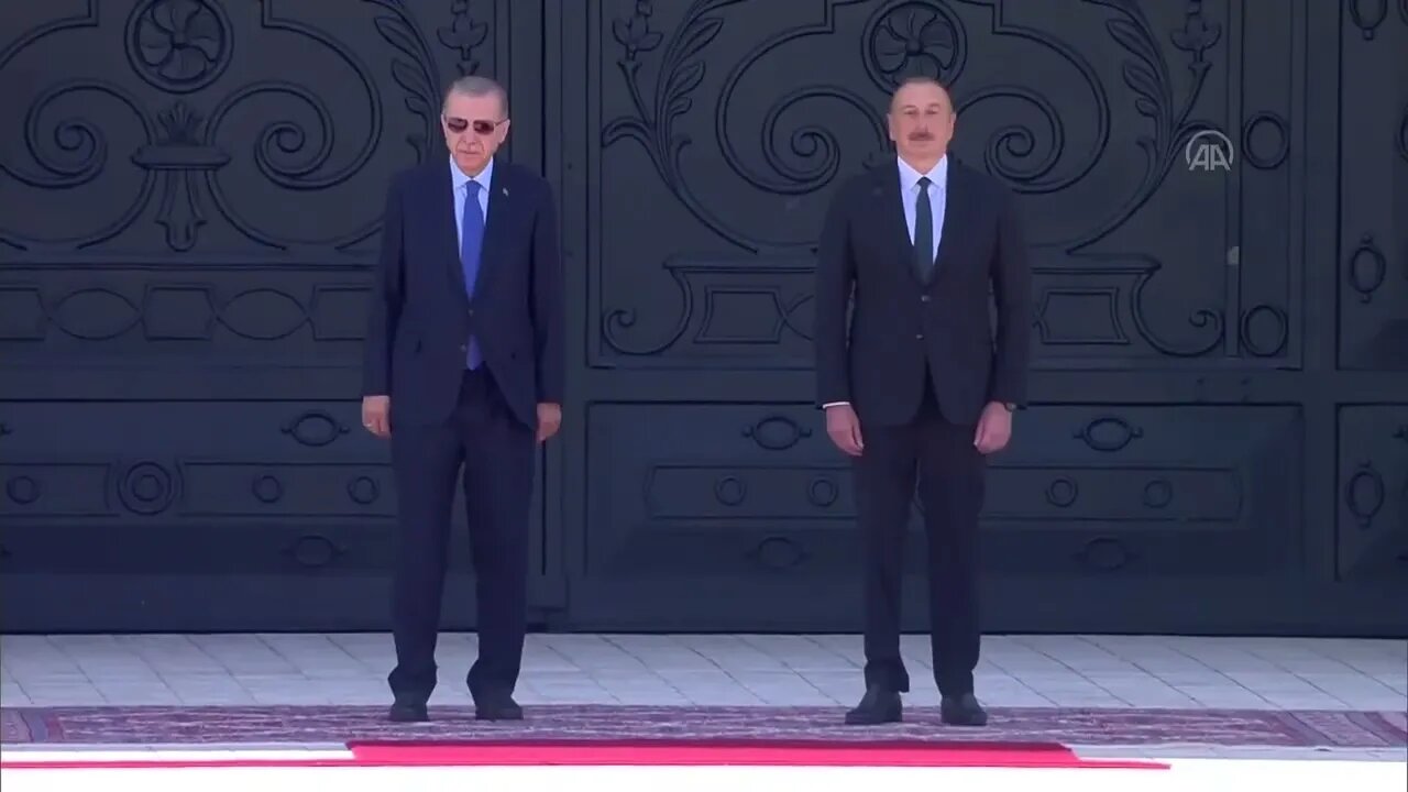 President Erdogan's meeting with President Aliyev of Azerbaijan has started