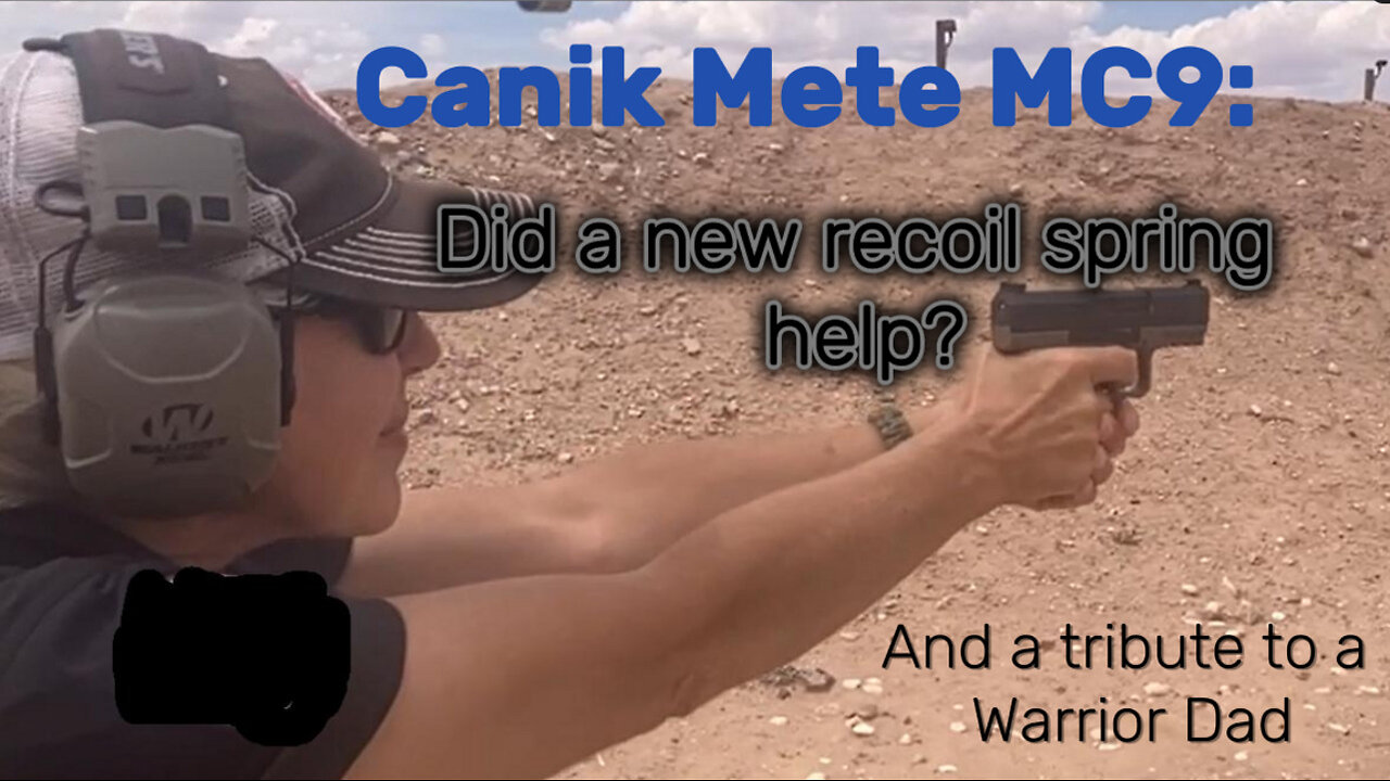 Canik Mete MC9: Recoil Spring Fix?