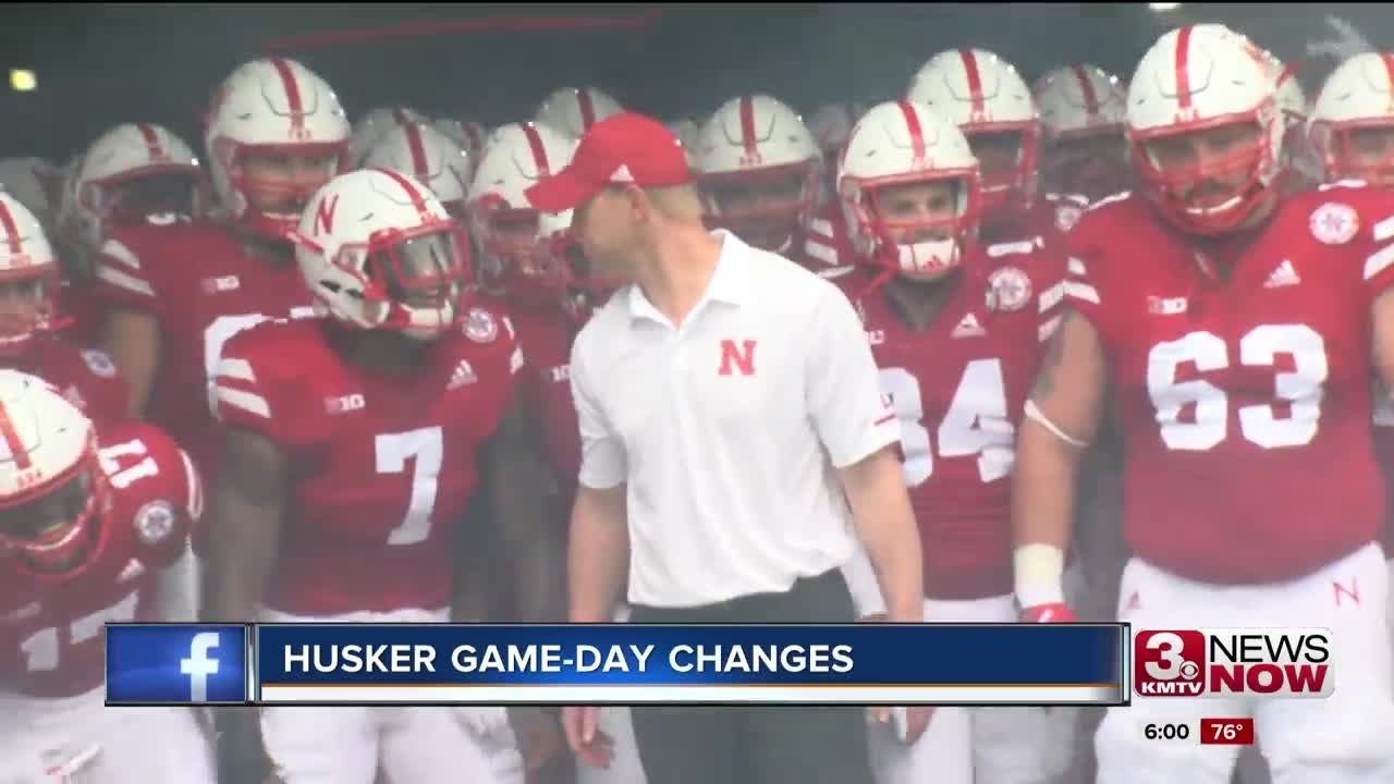 Husker Game-Day Changes