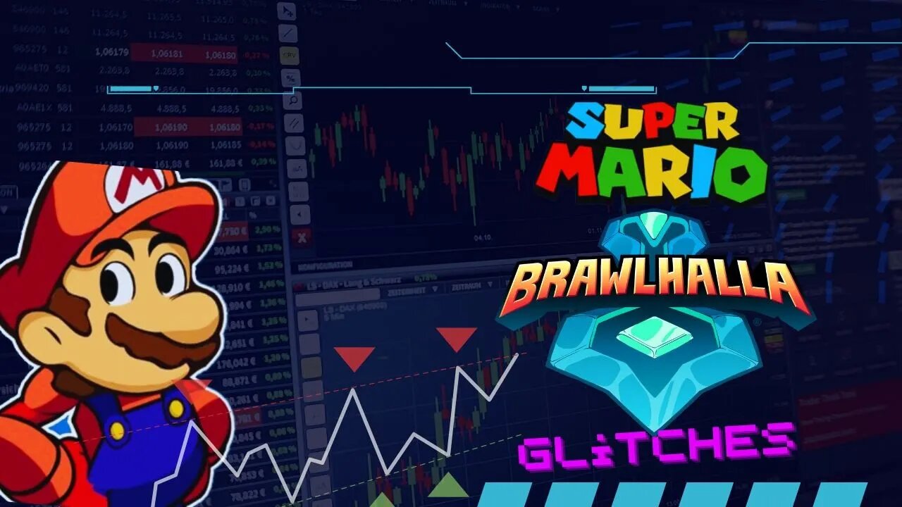 Super Mario Bros there is a glitch in the Brawlhalla universe