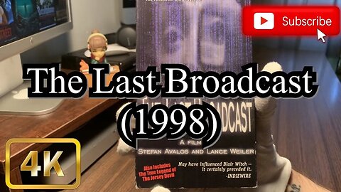 [0016] THE LAST BROADCAST (1998) VHS [INSPECT] [#thelastbroadcast #thelastbroadcastVHS]