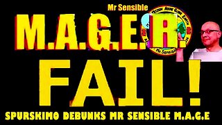 FLAT EARTH Mr Sensible MAGER FAIL Dumbest Glober 2020 M.A.G.E FAIL