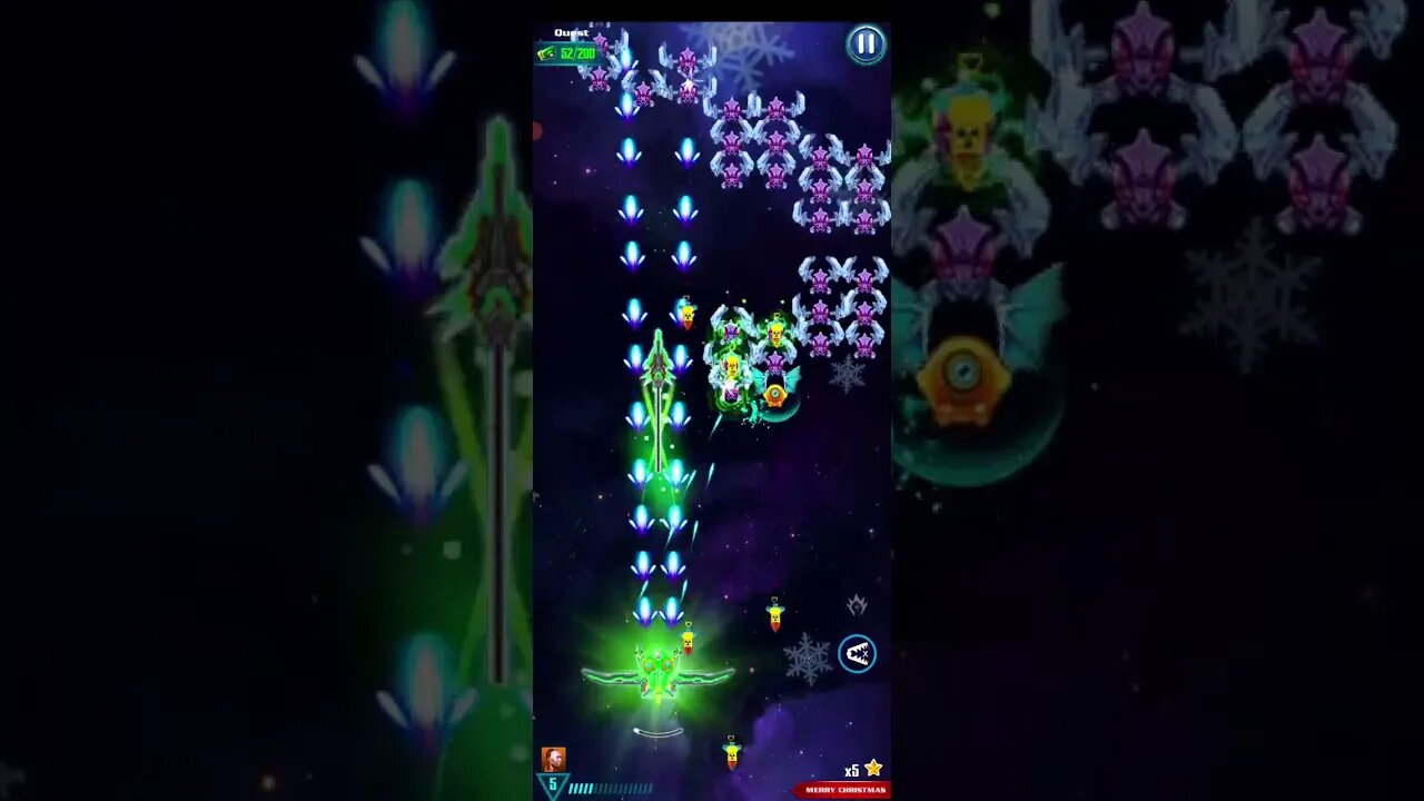 Galaxy Attack Alien Shooter-Merry Christmas and Happy New Year 2023 Event - Level 15 of 20