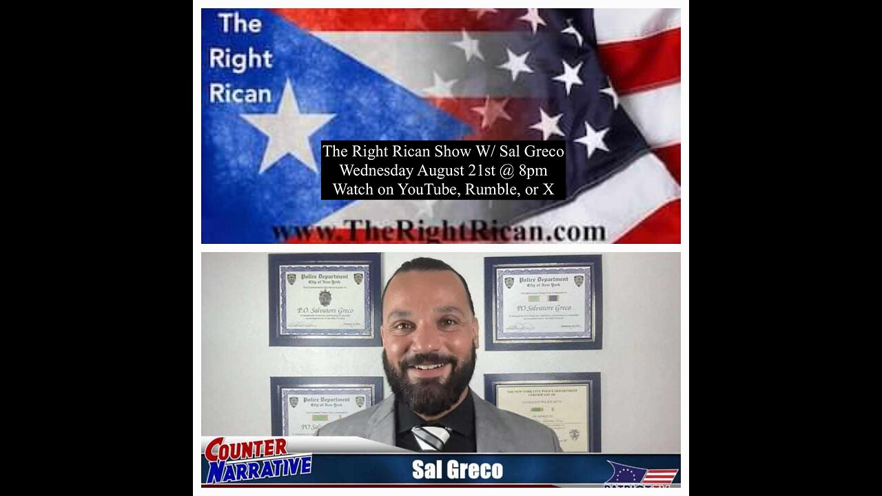 The Right Rican Show Ep. 46 With Sal Greco