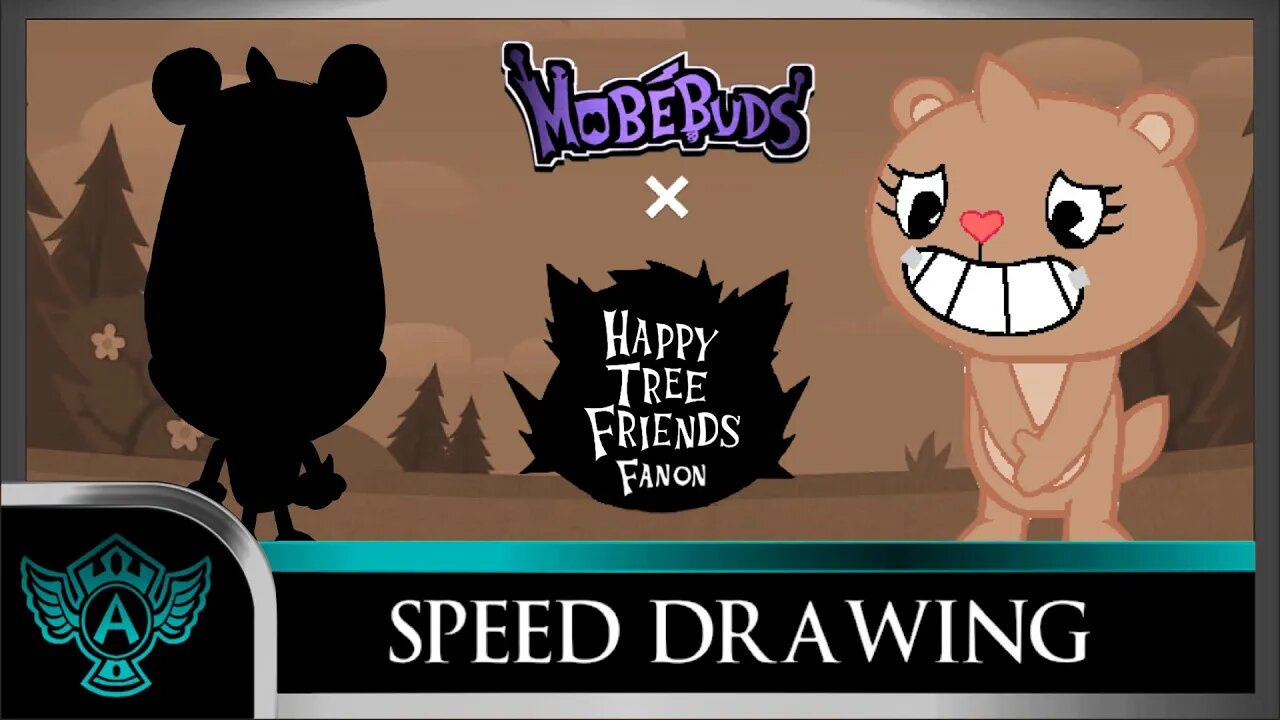Speed Drawing: Happy Tree Friends Fanon - Amette | Mobebuds Style
