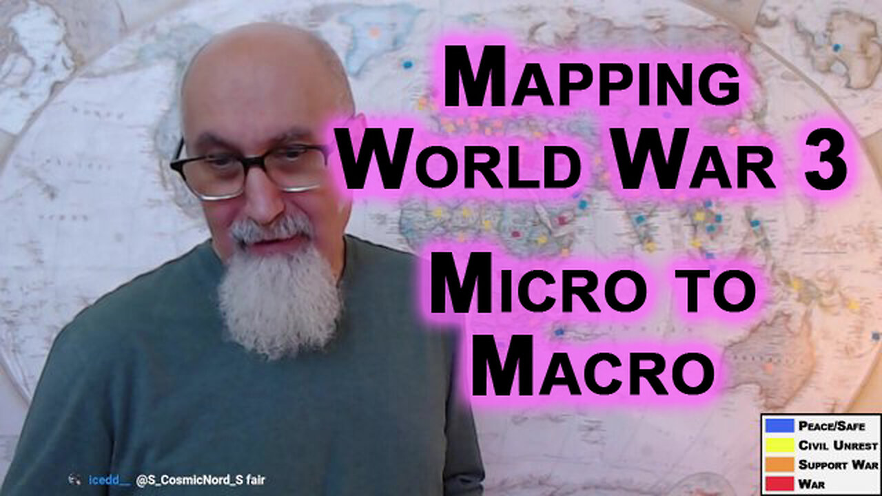 Update to Global Conflict Mapping Videos, Micro to Macro: World War 3, GDP, PPP & Economics