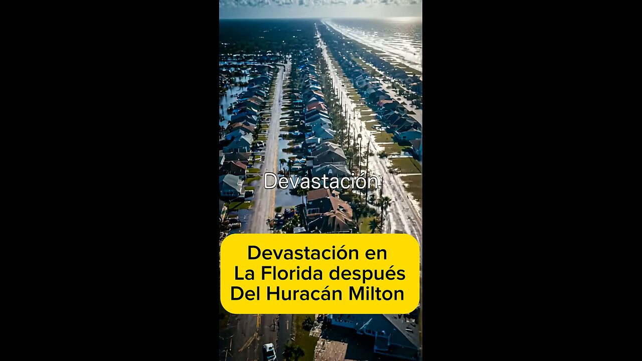 Devastación, muertes y escasez de combustible en Florida tras el huracán Milton; Biden visita el e