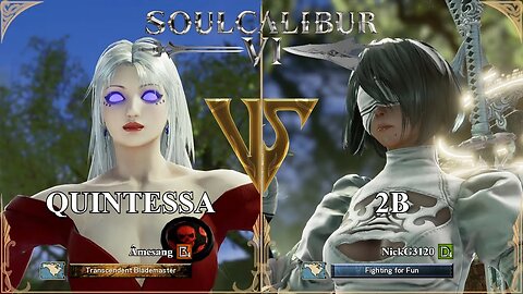 SoulCalibur VI — Amesang (Quintessa) VS NickG3120 (2B) | Xbox Series X Ranked