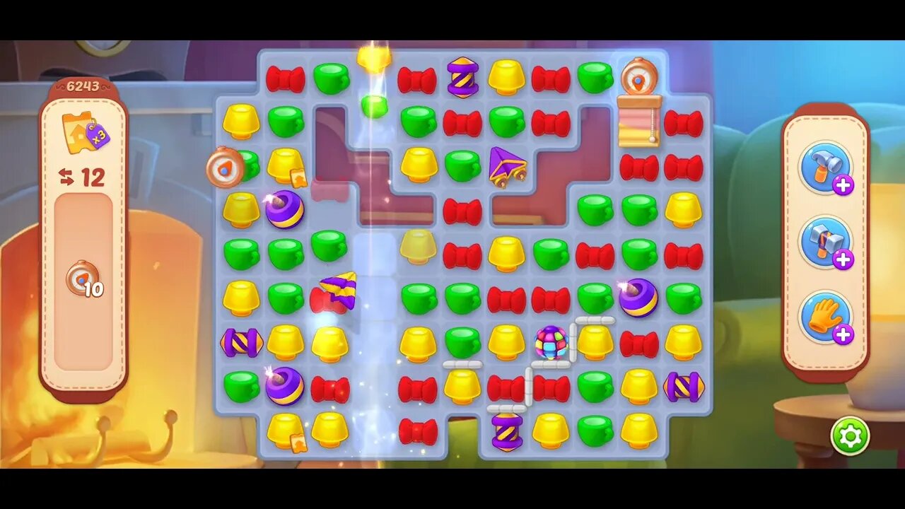 Playrix Homescapes Gameplay Walkthrough Level 6243