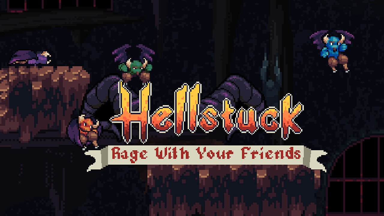 Hellstuck: Rage With Your Friends Switch trailer