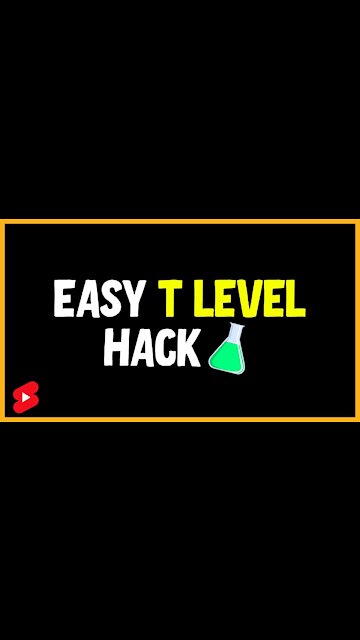 THIS Will Increase Your T Levels #shorts