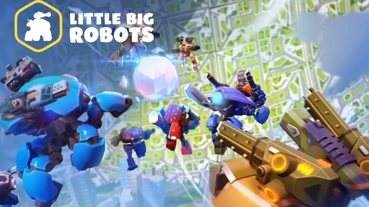 (Little Big Robots) animated of War Robots "May the Battle Amence! "