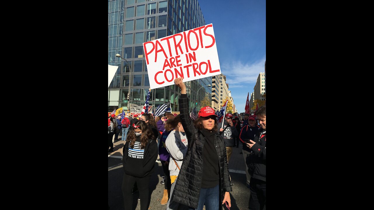 MAGA March--Cole from North Carolina, the night before the march. Nov. 13, 2020. Washington DC