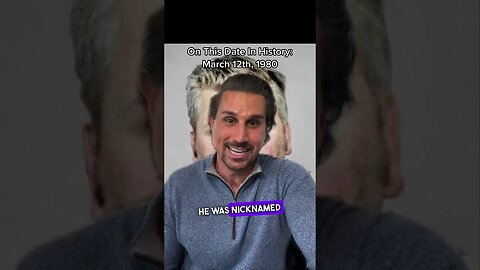 TODAY IN HISTORY: 3/12/1980 #shorts