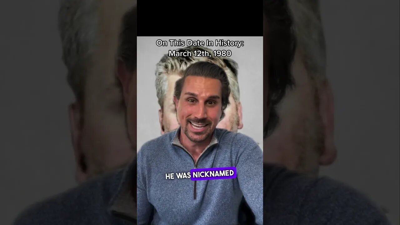 TODAY IN HISTORY: 3/12/1980 #shorts