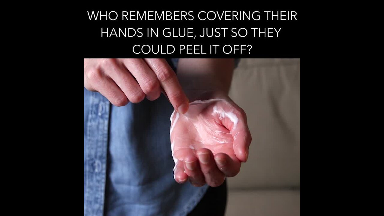 Who remembers peeling glue [GMG Originals]