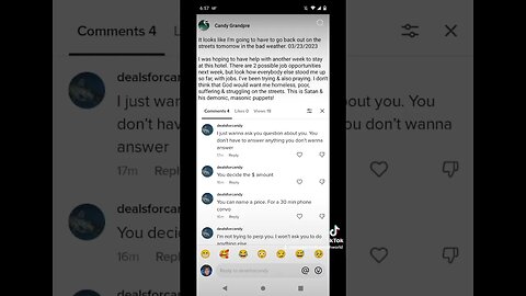 TikTok #gangstalking #harassment documentation 03/23/2023 Look @ the dates.