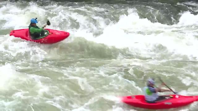 North Fork Championship goes on with high river flows and high adrenaline