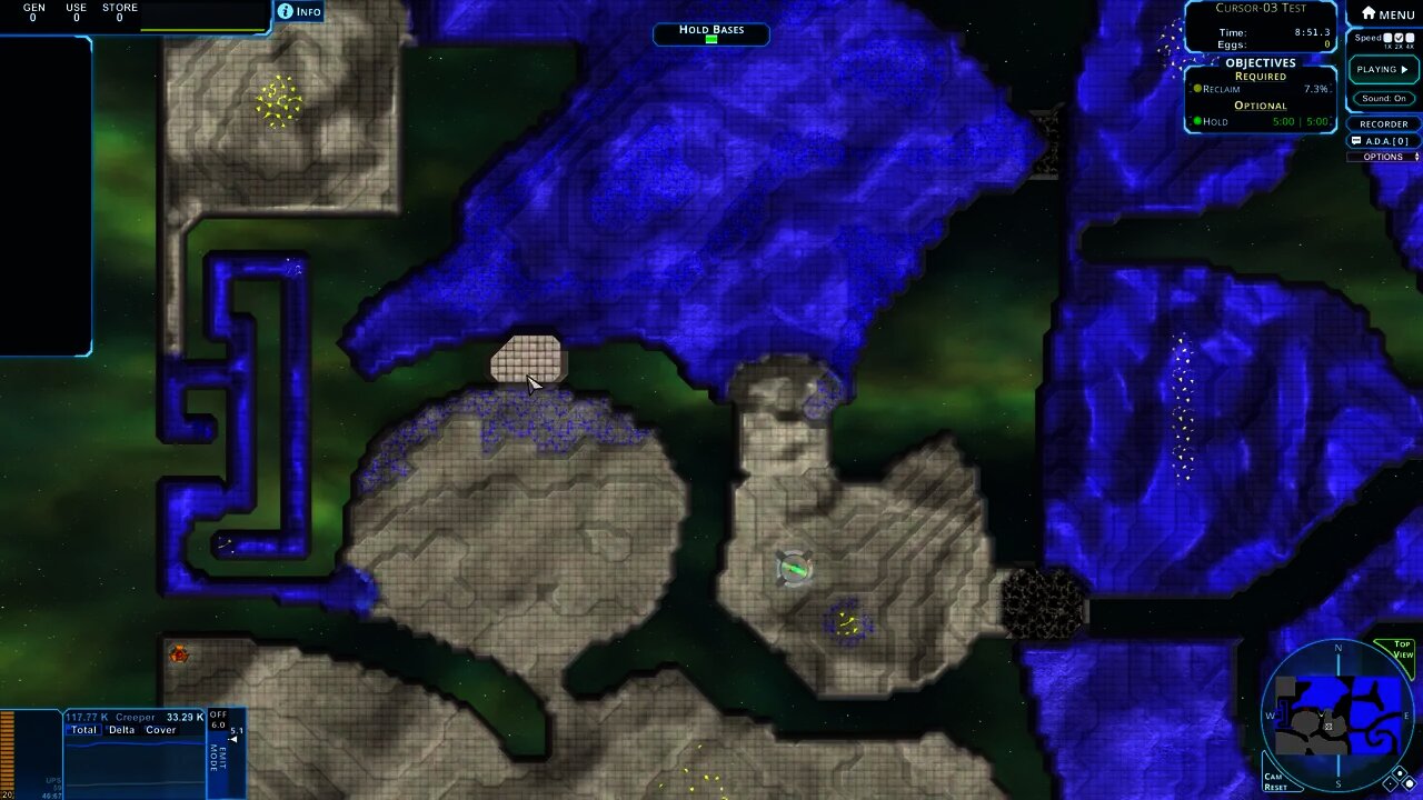 (Voiceover) Cursor-03 Test by TrickyCorp - Creeper World 4