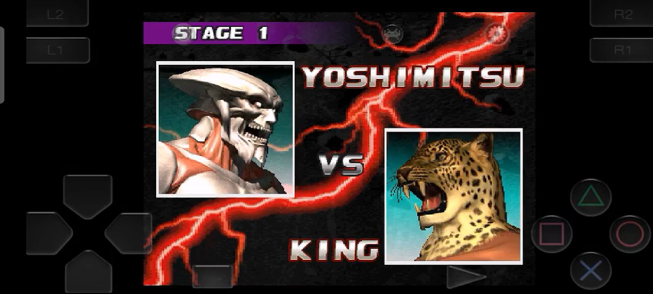 tekken 3 gaming video Yoshimitsu vs King