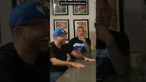 Bert Kreischer asks Eddie Bravo if he got jabbed! #shorts