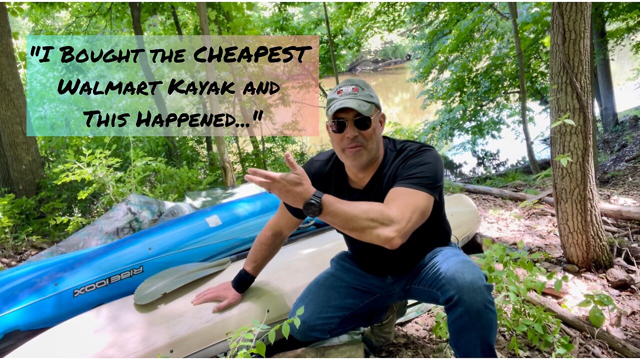 Fishing with a Walmart Kayak on Michigan’s Grand River