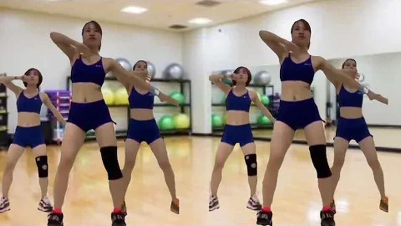 Chang Gym🥰 Aerobic Dance Workout 10 Minute Full Body Weight Loss