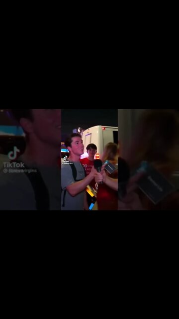 Street preacher gets asked about "one night stand"