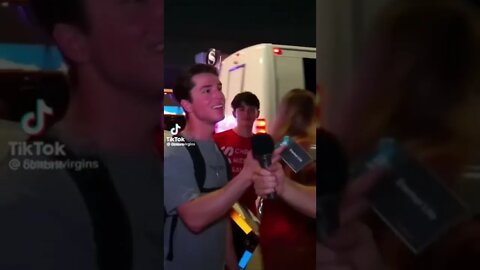 Street preacher gets asked about "one night stand"