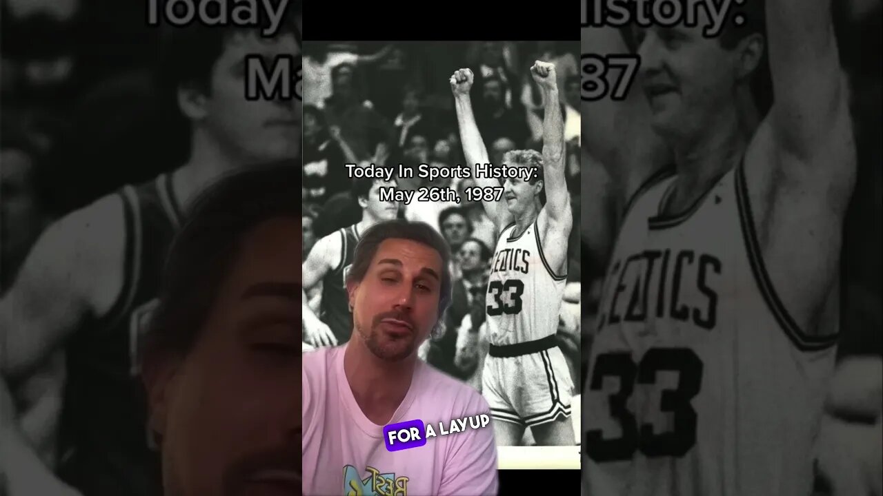 TODAY IN SPORTS HISTORY: 5/26/1987 #shorts