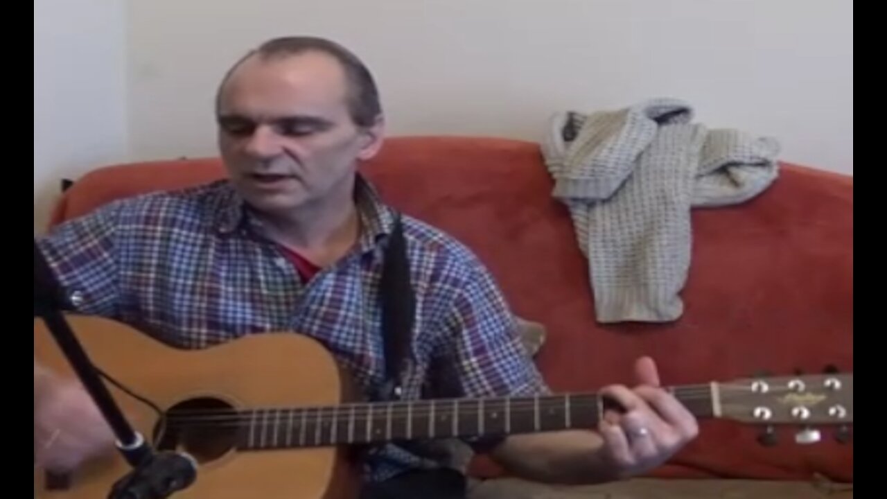 finger picking with guitar